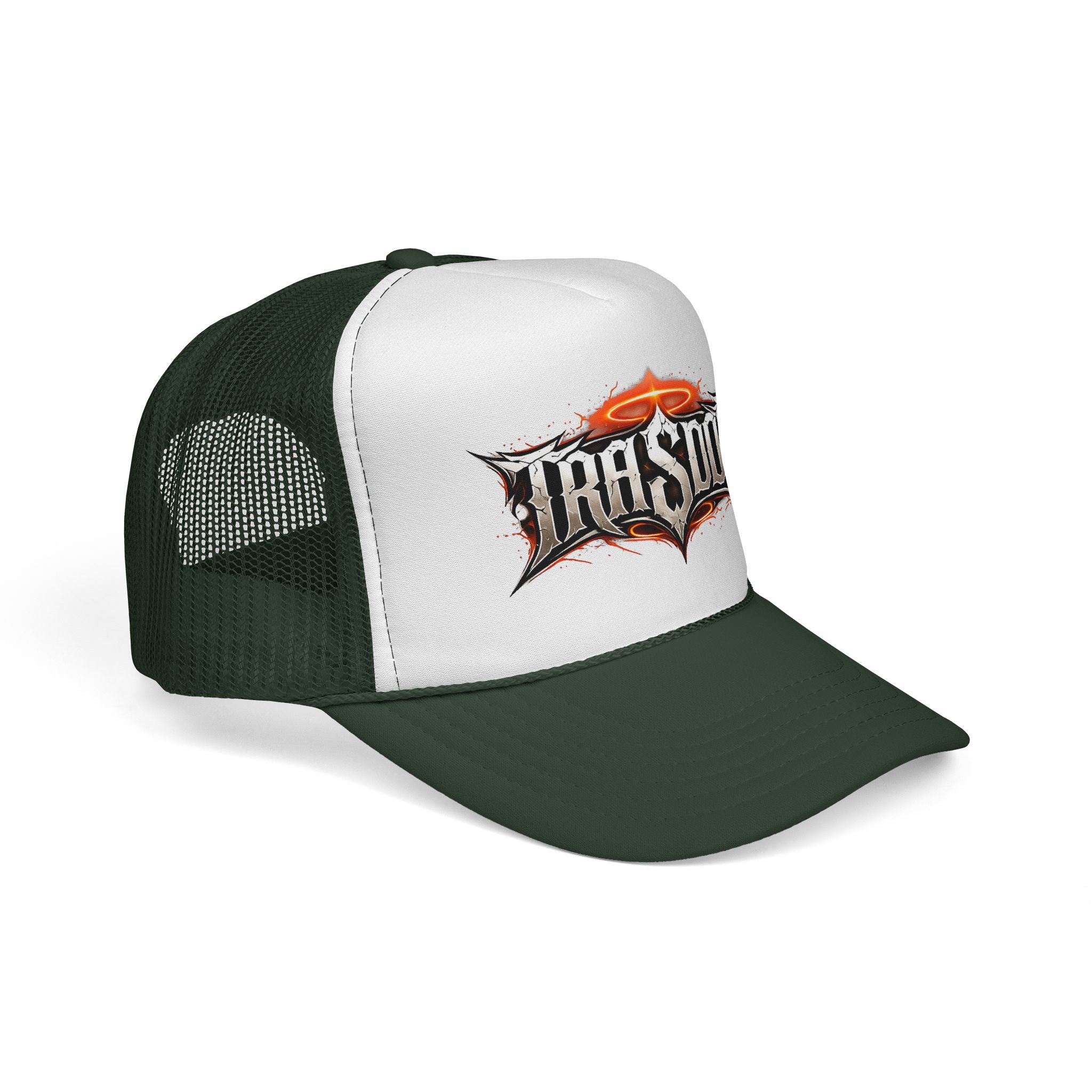 Thrashcore Trucker Cap - Vintage Metal Band Logo Hat