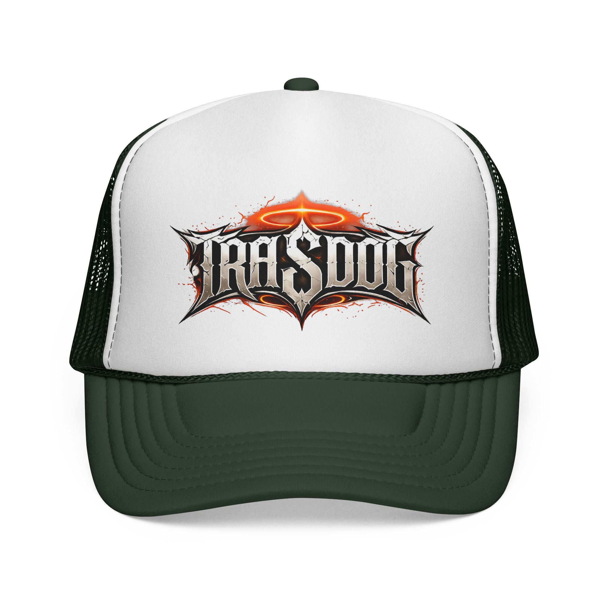 Thrashcore Trucker Cap - Vintage Metal Band Logo Hat