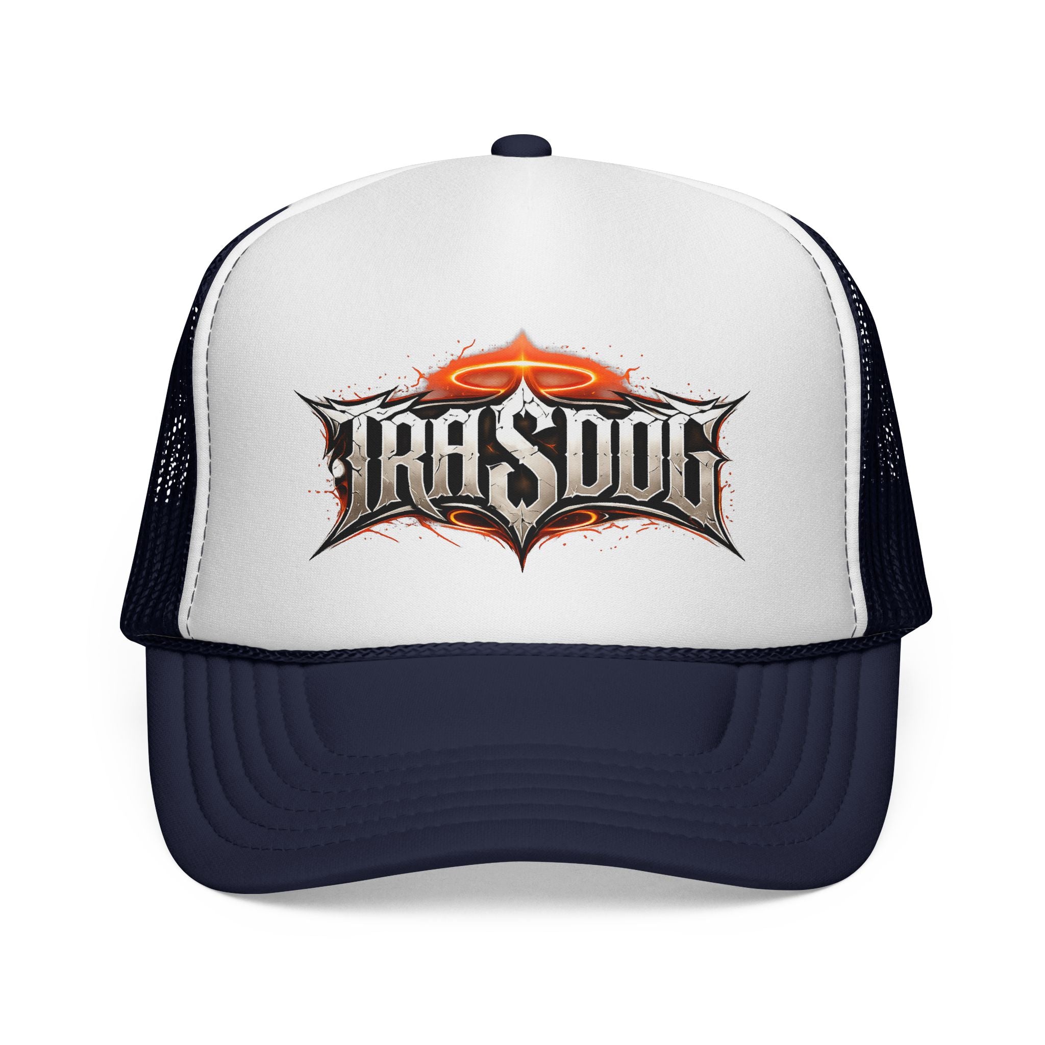 Thrashcore Trucker Cap - Vintage Metal Band Logo Hat