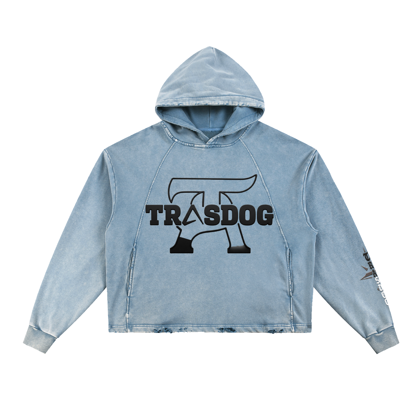 Cropped Distressed Art.