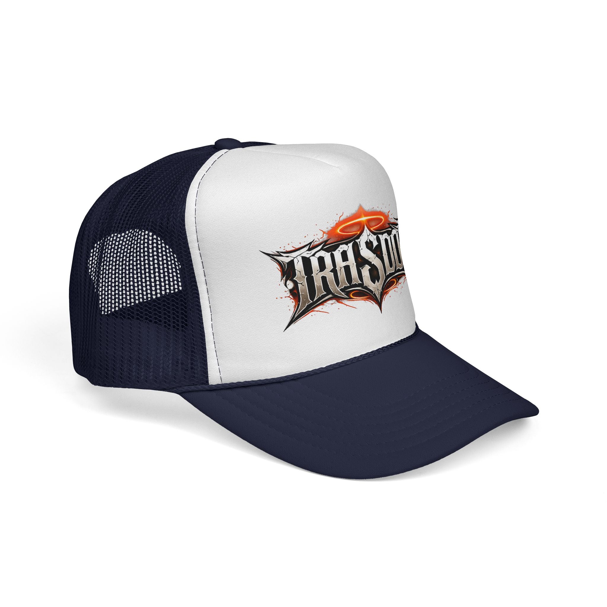 Thrashcore Trucker Cap - Vintage Metal Band Logo Hat