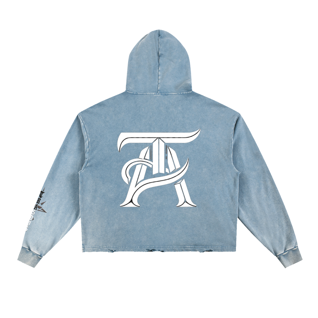 Cropped Distressed Art.