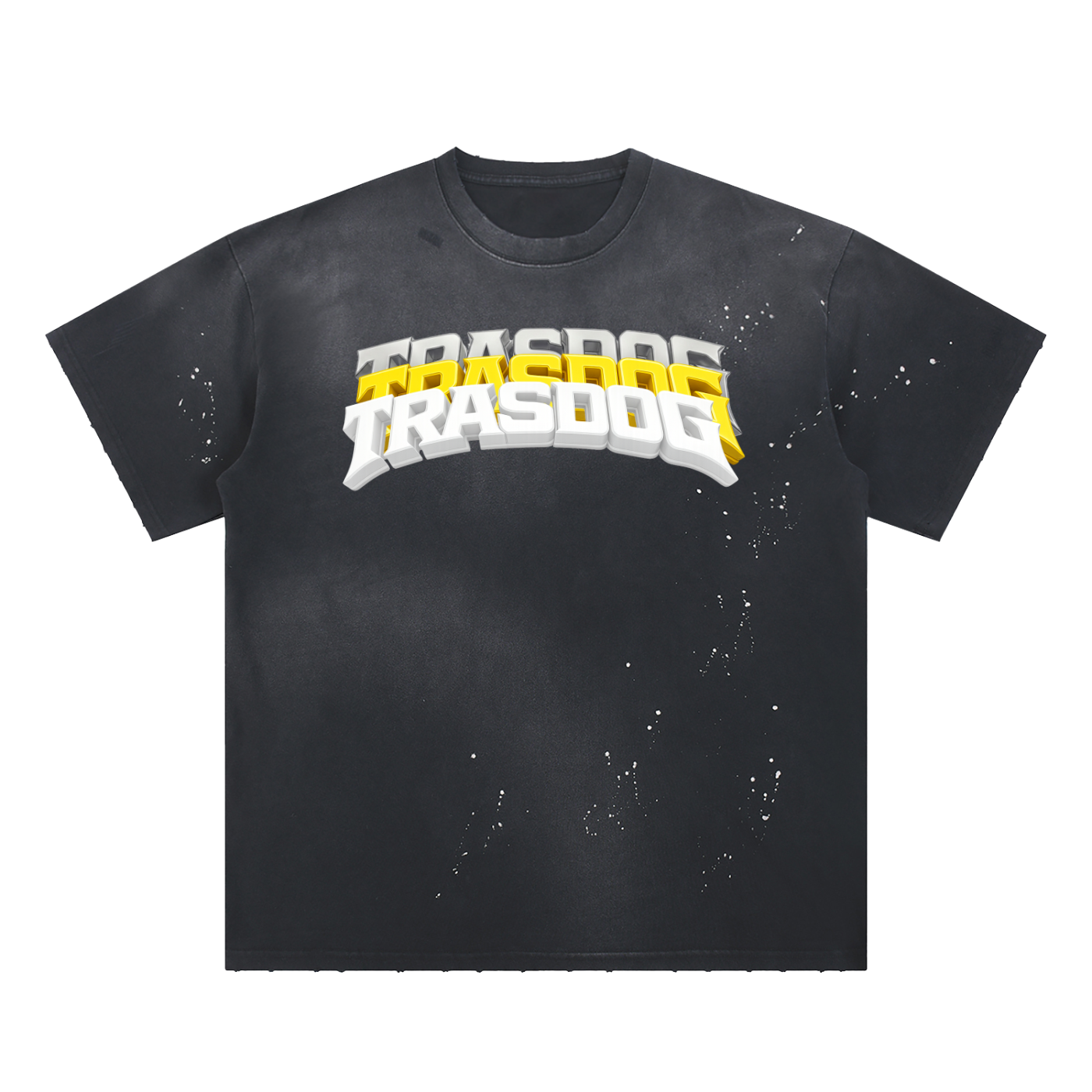 TRASDOG Paint Splatter T-Shirt