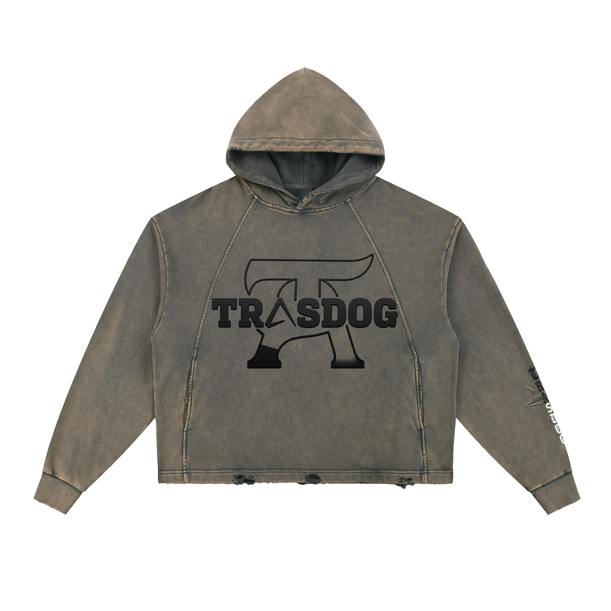Cropped Distressed Art.