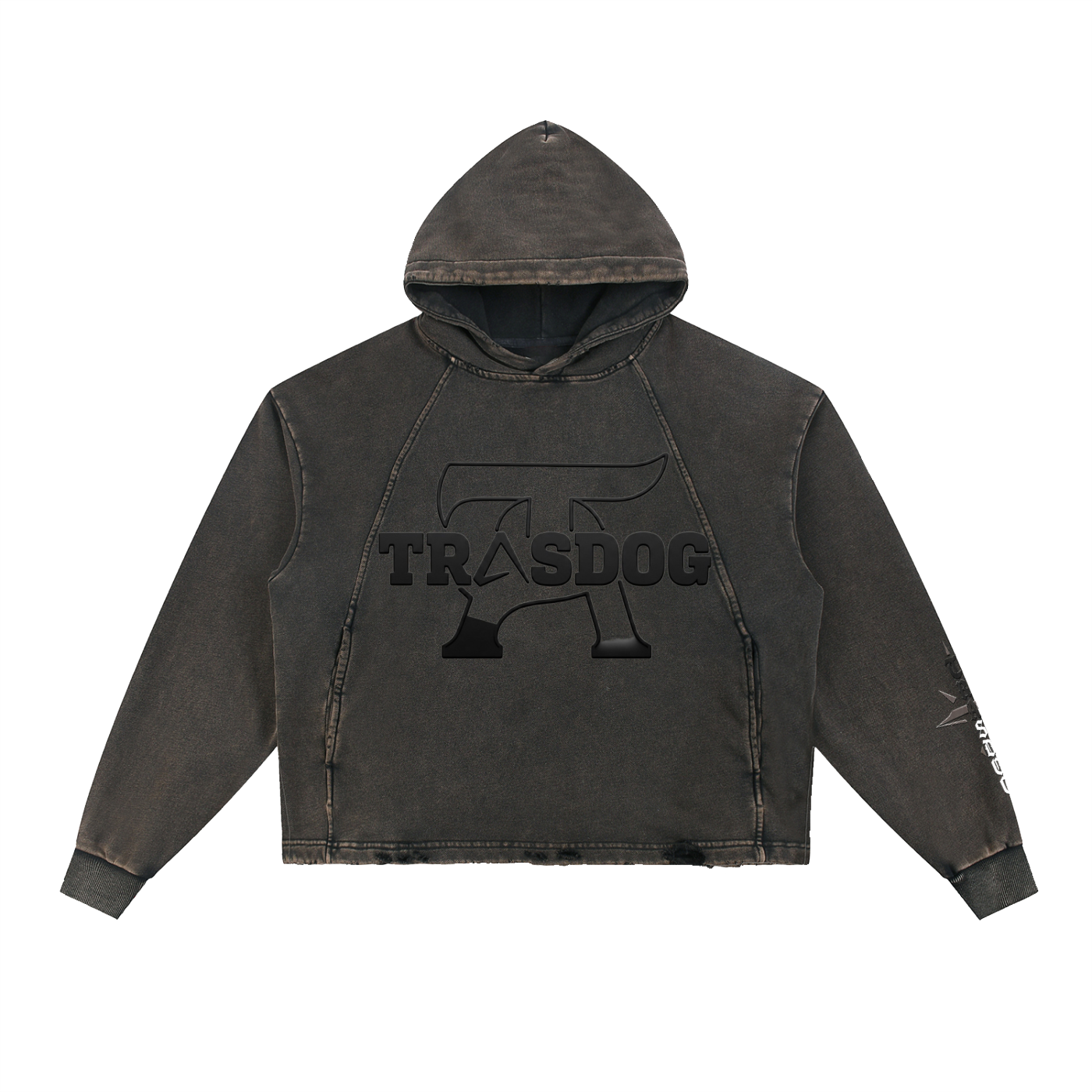 Cropped Distressed Art.